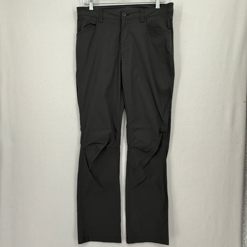Eddie Bauer Tech Pants Mens 32x32‎ Gray Straight Leg Stretch Hiking Outdoor
